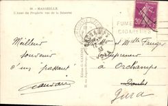 CPA Marseille L'Anse du Prophete Vue de La Reserve