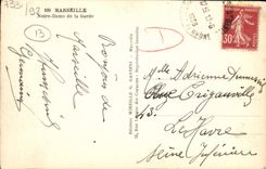 CPA Marseille Notre Dame de la Garde