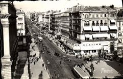 CPM Marseille La Canebiere l'Eglise Saint Vincent de Paul 