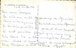 CPM Marseille La Cathedrale 