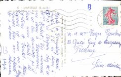 CPM Marseille Le Vieux Port et N D de la Garde 