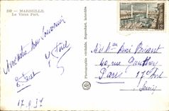 CPM Marseille Le Vieux Port Bateaux 