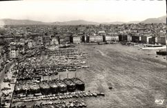 CPM Marseille Panorama du Port Bateaux