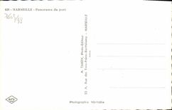 CPM Marseille Panorama du Port Bateaux