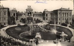 CPM Marseille Le Palais Longchamp