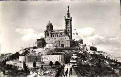 CPM Marseille Basilique N D de la Garde 