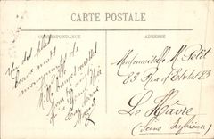 CPA Marseille La Prefecture et vue sur Notre Dame de la Garde 