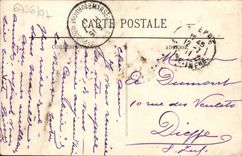 CPA Marseille La Bourse et la Cannebiere Tramway