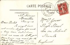 CPA Marseille La Fontaine Cantini