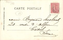 CPA Marseille L'Eglise des Reformes 