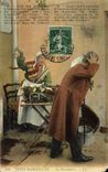 CPA Types Marseillais La Poissonniere Folklore