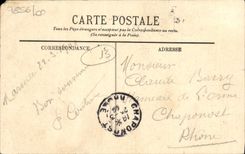 CPA Types Marseillais La Poissonniere Folklore