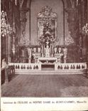 CPA Interieur de l'Eglise de Notre Dame du Mont Carmel Marseille 
