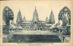 CPA Exposition Nationale et Coloniale de Marseille 1922 Palais de l'Indochine 