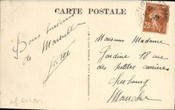 CPA Marseille Entree du Port