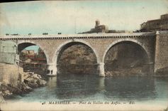 CPA Marseille Pont du Vallon des Auffes 