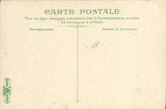 CPA Marseille Le monument Pierre Puget Publicite Oxygene Cusenier