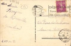 CPA Marseille Rue de la Republique et Quai du Port 