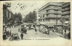 CPA Marseille Le Cours Belsunce 