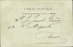 CPA Marseille La Vierge de la Garde 