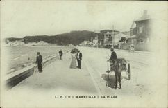 CPA Marseille La Plage 