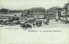 CPA Marseille Le Quai de la Fraternite 