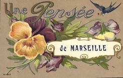 CPA Une Pensee de Marseille 