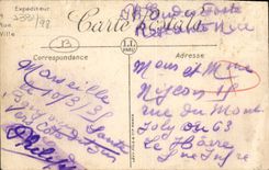 CPA Une Pensee de Marseille 