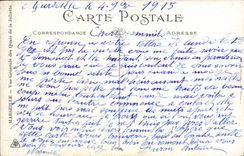 CPA Marseille Vue Generale des Quais de la Joilette