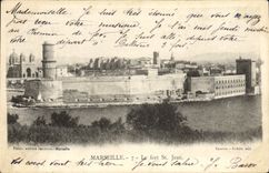 CPA Marseille Le Fort St Jean 