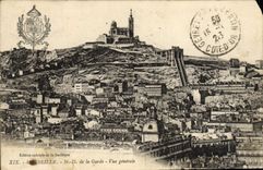 CPA Marseille N D de la Garde Vue generale