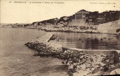 CPA Marseille La Corniche Anse du Prophete