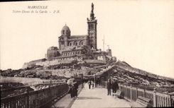 CPA Marseille Notre Dame de la Garde 