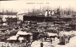 CPA Marseille La Joliette Bateaux