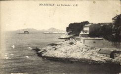 CPA Marseille La Corniche 
