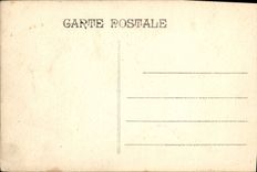 CPA Marseille Exposition Coloniale 1922 Promenade en pousse pousse