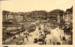 CPA Marseille Quai des Belges Bateaux