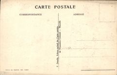 De la VENDIMIA de la POSTAL Colonial nacional favorablemente de Marsella 1922 una de las esquinas del paladar de Indochina