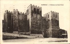 CPA Marseille L'Abbaye de Saint Victor 