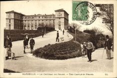 CPA Marseille Le Chateau du Pharo 