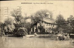 CPA Marseille Le Parc Borely Le Lac 