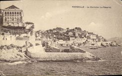 CPA Marseille La Corniche La reserve 