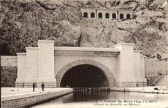 CPA Marseille Tunnel du Rove Canal de Marseille au Rhone 