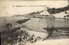 CPA Marseille la Corniche et le Prophete 