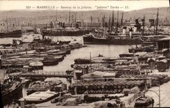 CPA Marseille Bassins de la Joliette Bateaux