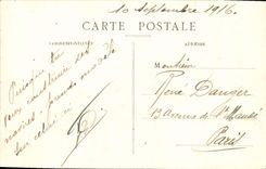 CPA Marseille le courrier de la mediterranee Bateau