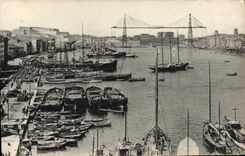 CPA Marseille Le Vieux port Bateaux 