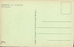 CPA Marseille Le Vieux port Bateaux 