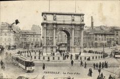 CPA Marseille La porte d'aix