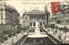 CPA Marseille Square de la bourse
